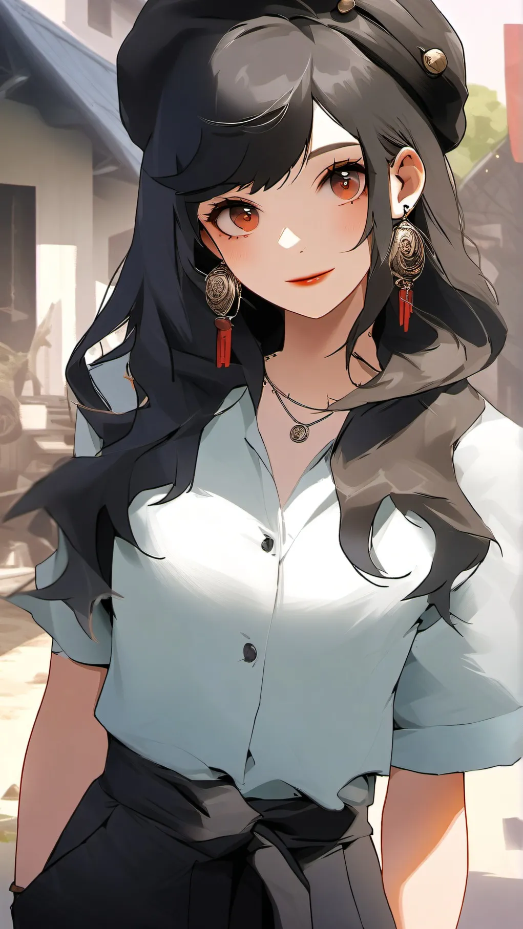 ai character: Sofia v background