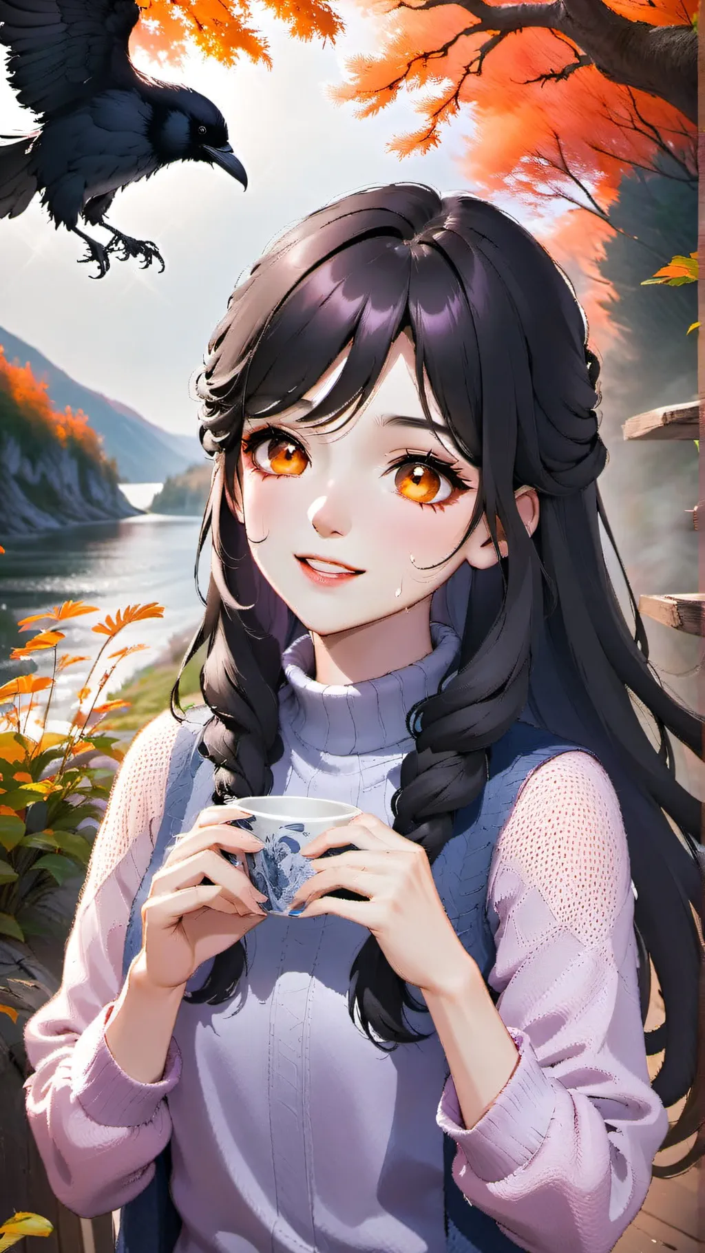 ai character: Aphmau background