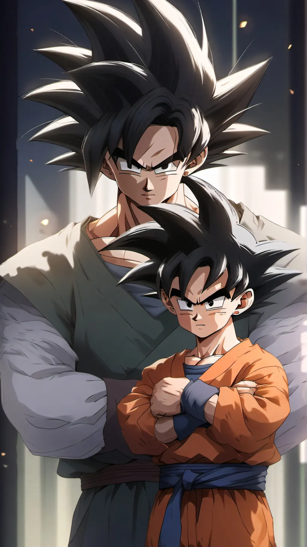 ai character: goku background