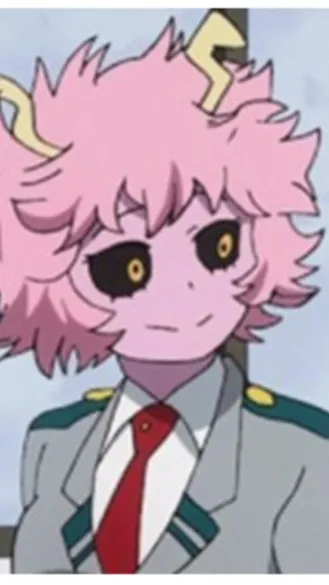 ai character: Mina(pinky) background