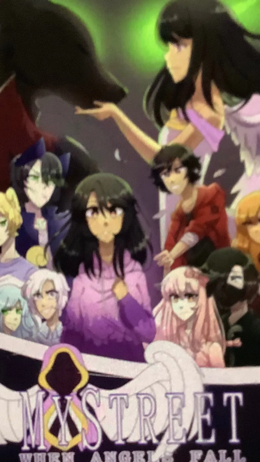 ai character: Fallen Angels  background