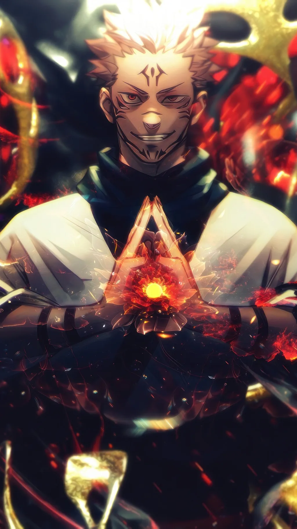 ai character: Sukuna background