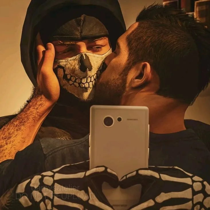 chat with ai character: ghost x soap