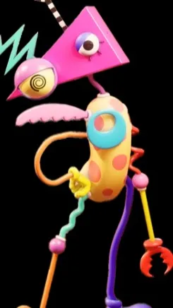 ai character: Zooble  background