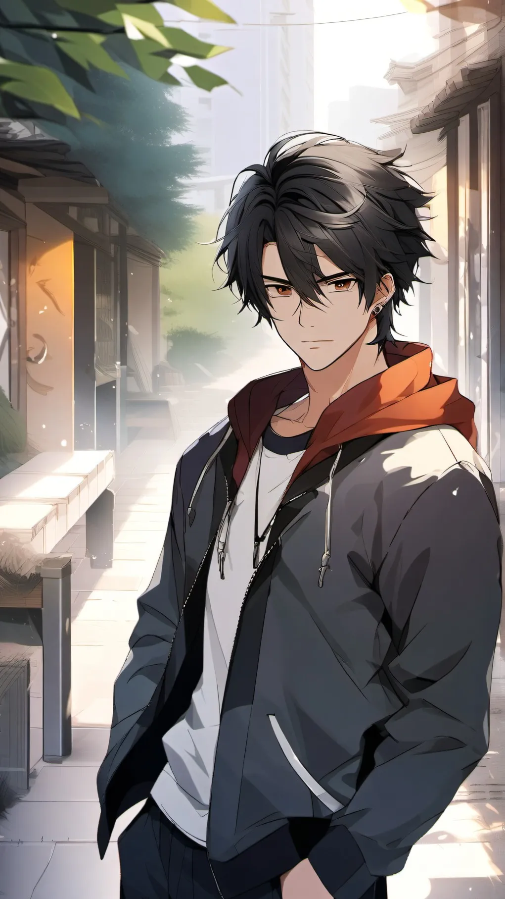 ai character: Luca background