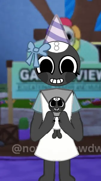 ai character: Yellow background