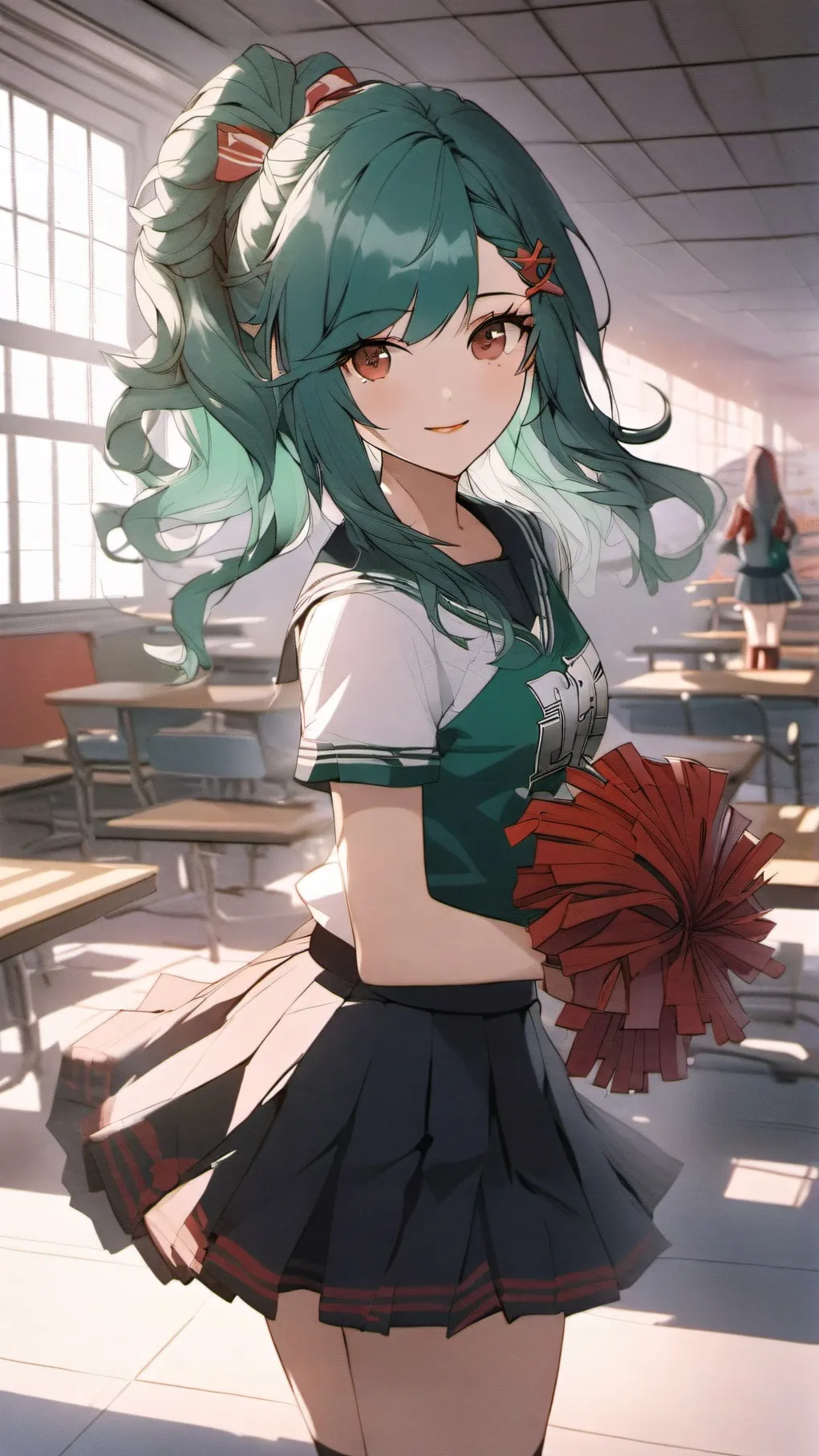 ai character: Luna background