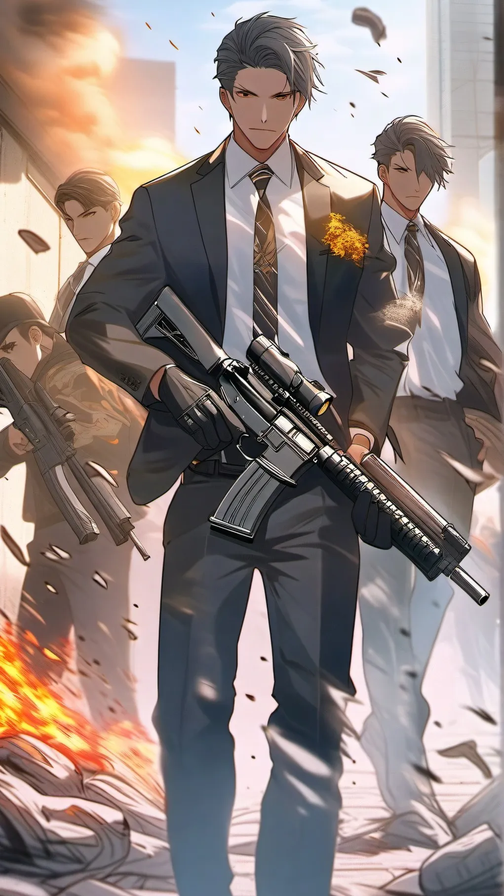 ai character: Body gaurds background