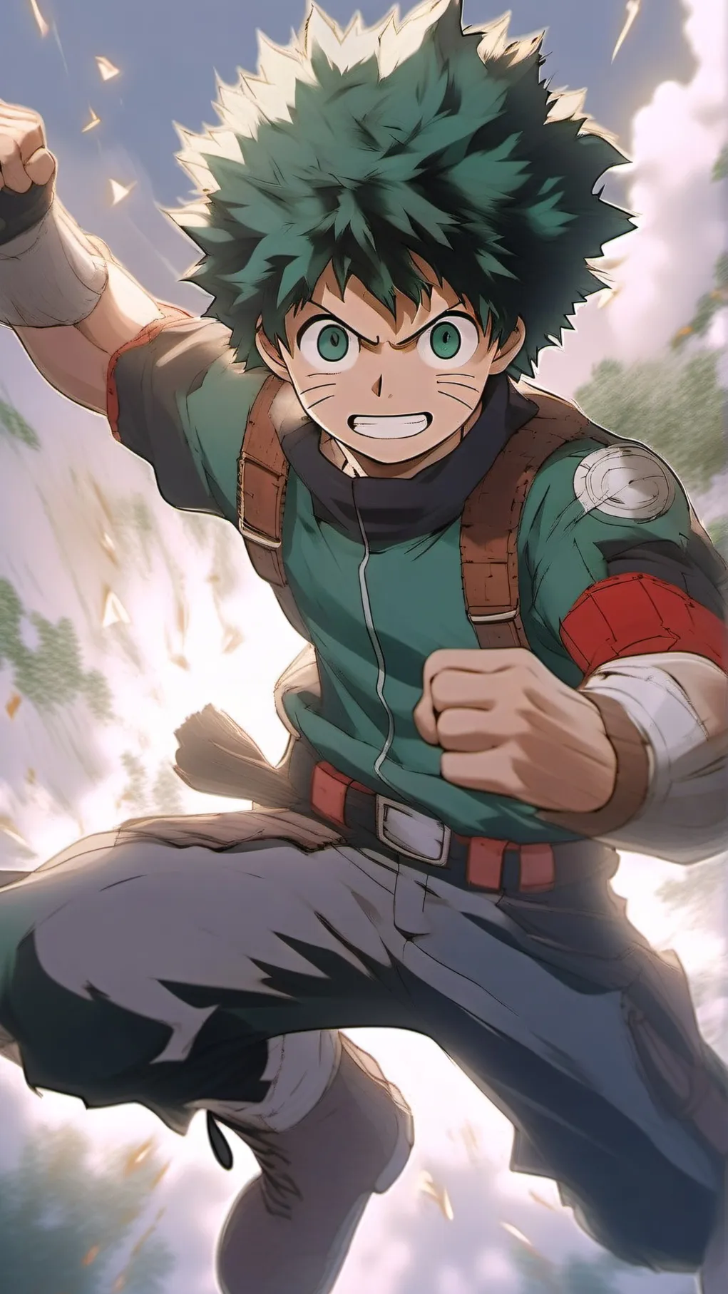 ai character: Deku (why I make?) background