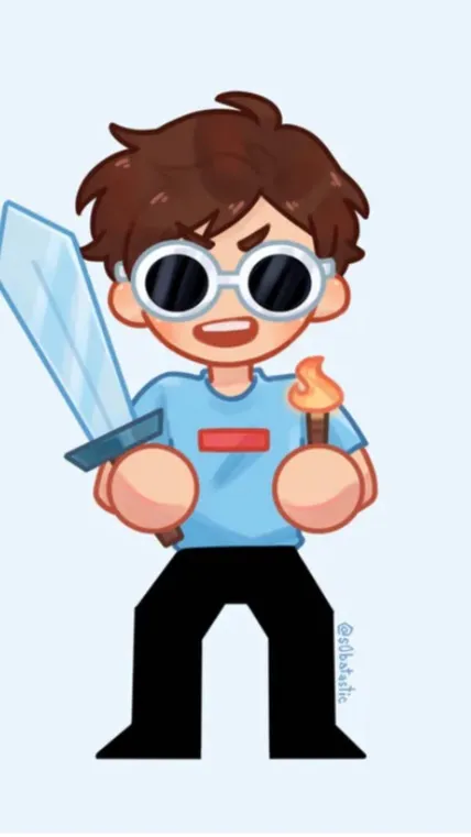 ai character: GeorgeNotFound  background