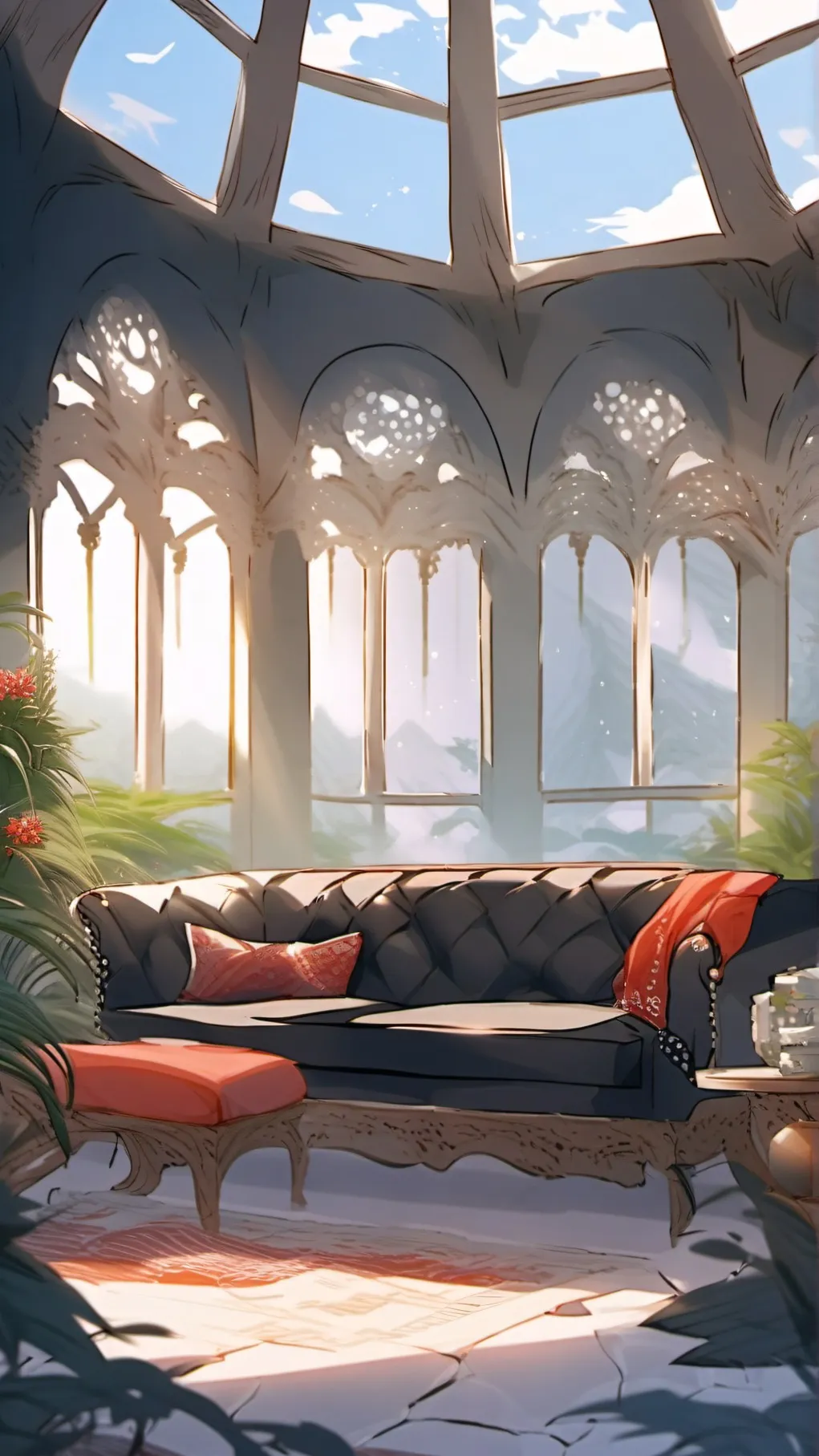 ai character: SD: X background