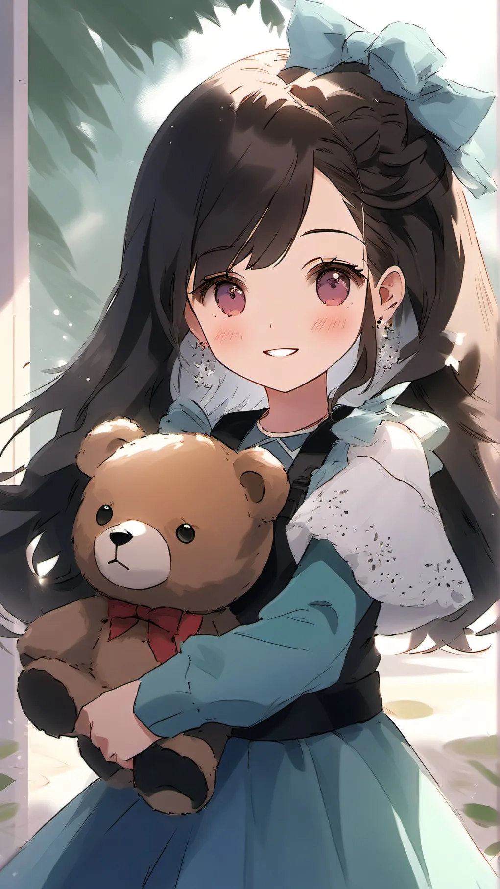 ai character: Maria  background