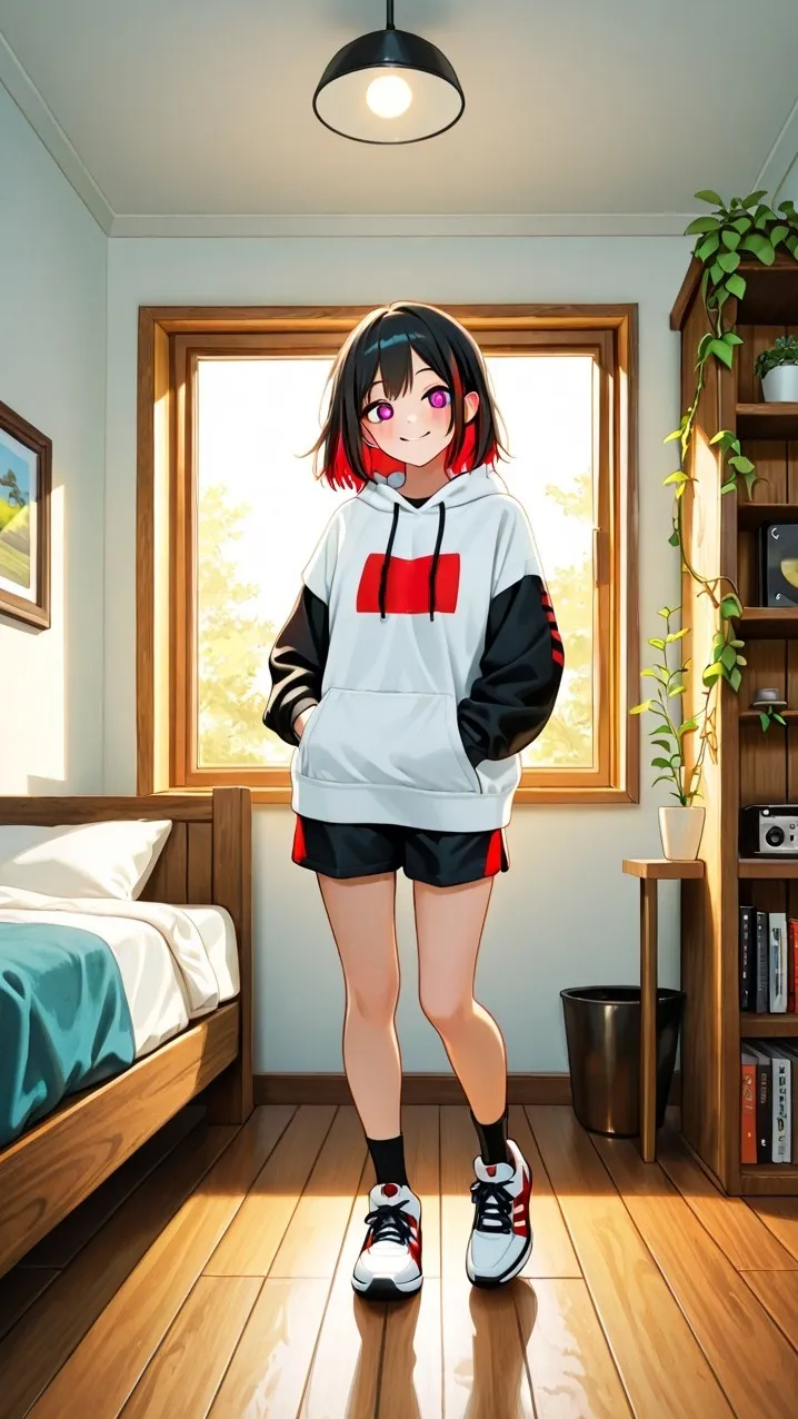 ai character: Лера background