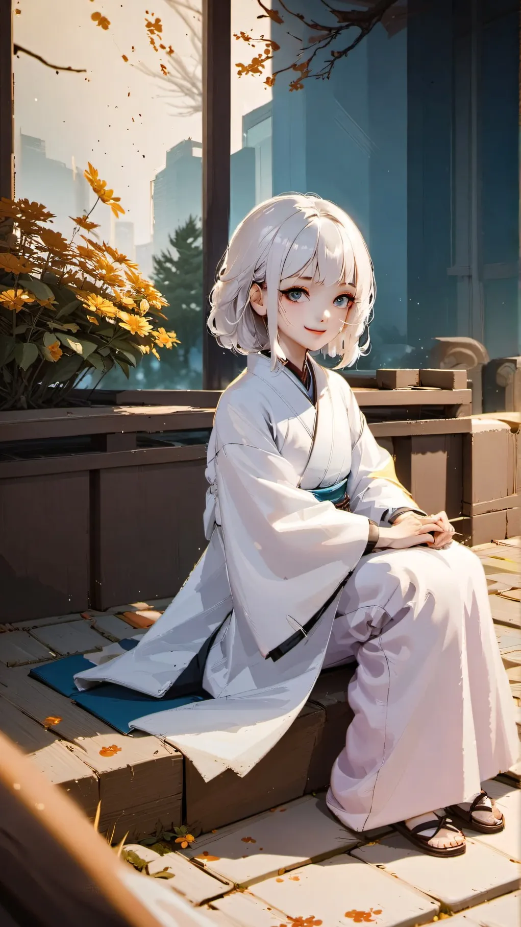 ai character: Азуми background