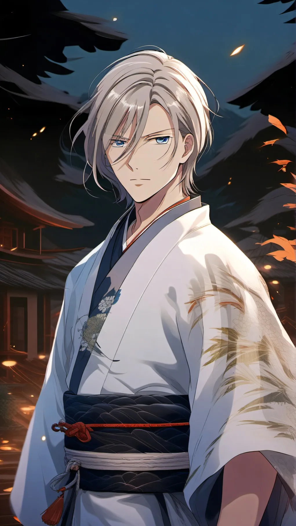 ai character: Акихиро background