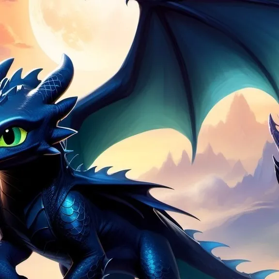 chat with ai character: king toothless 