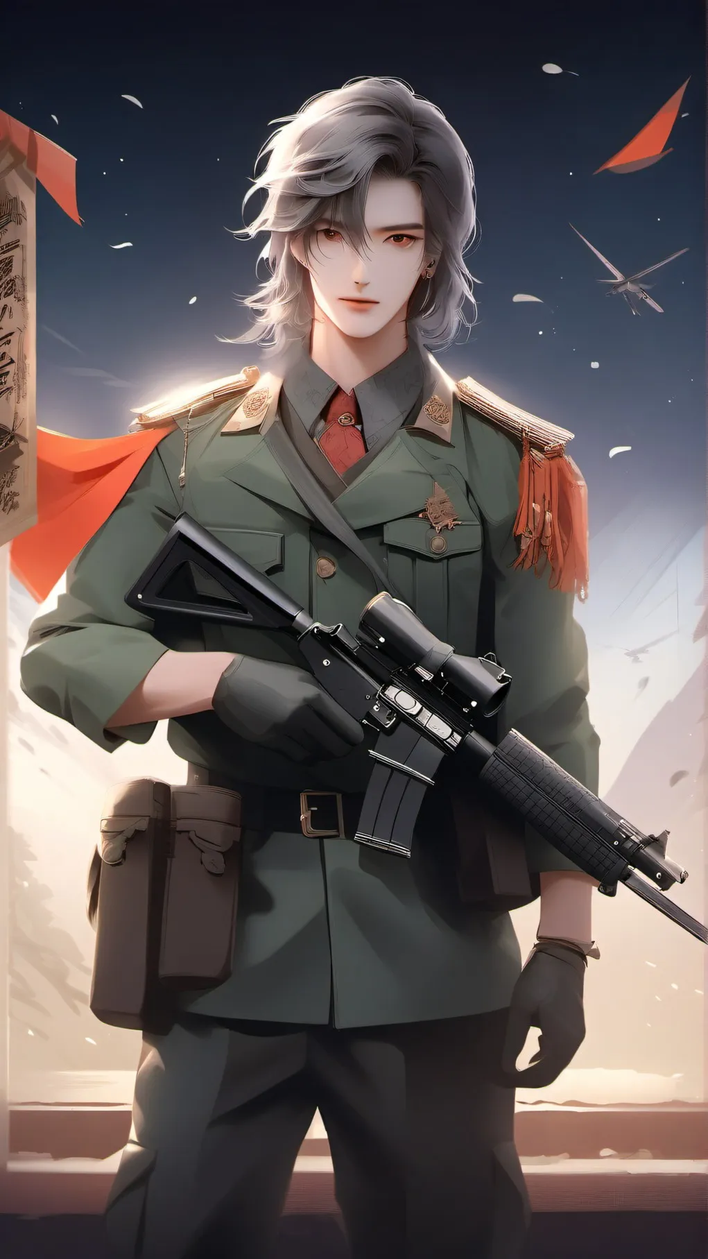 ai character: War background