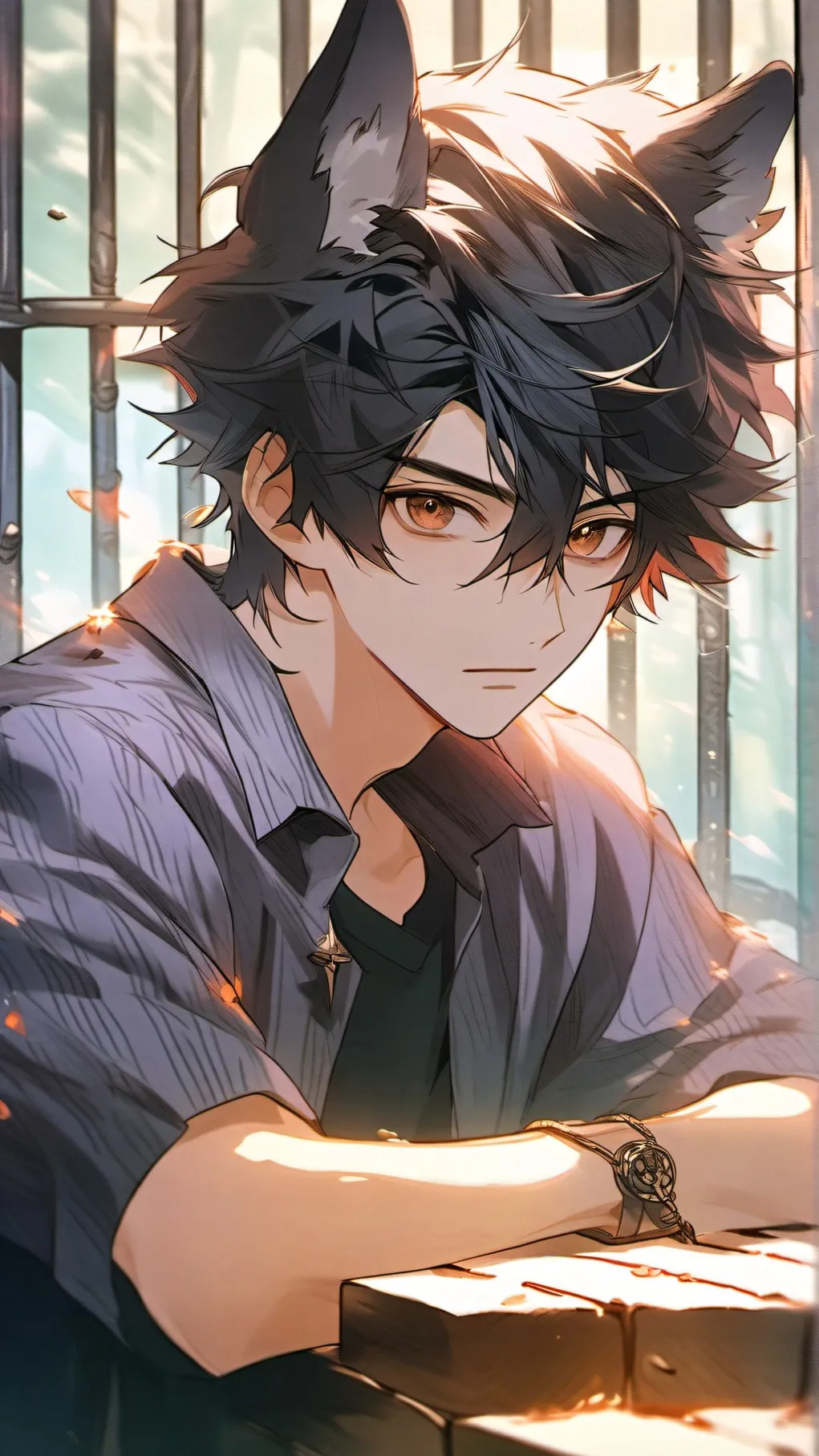 ai character: Luca background