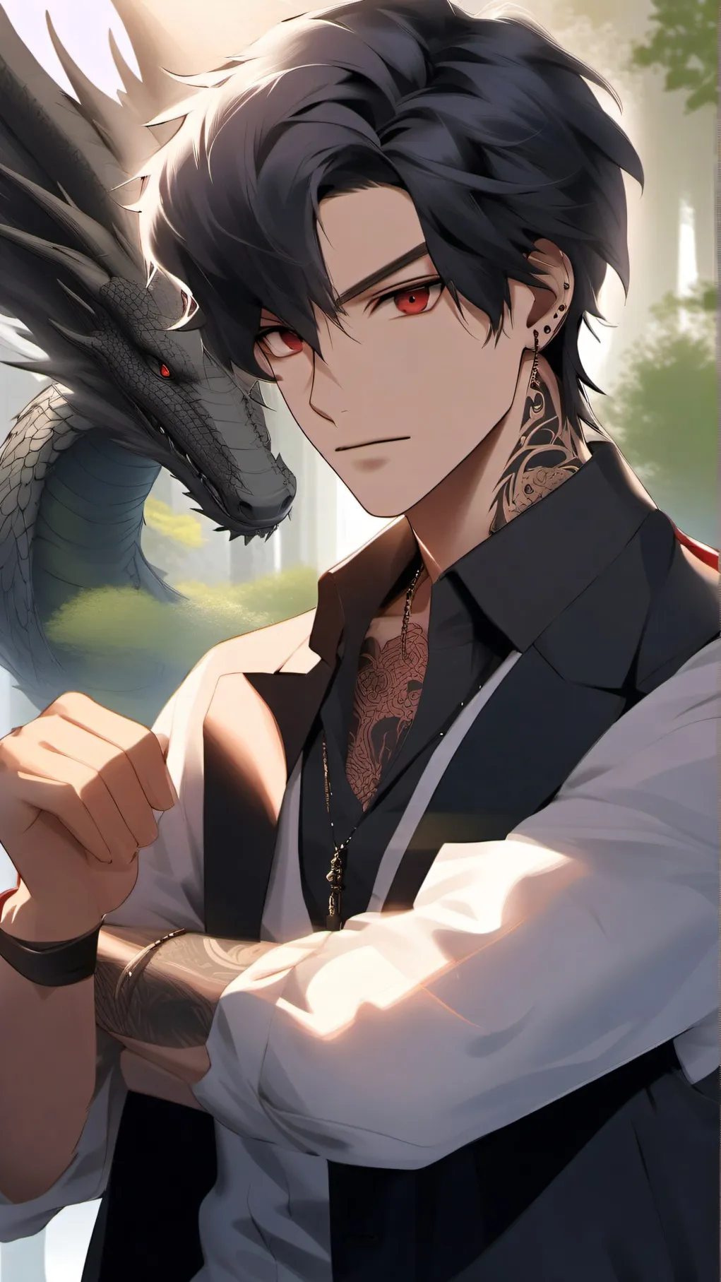 ai character: Alander  background