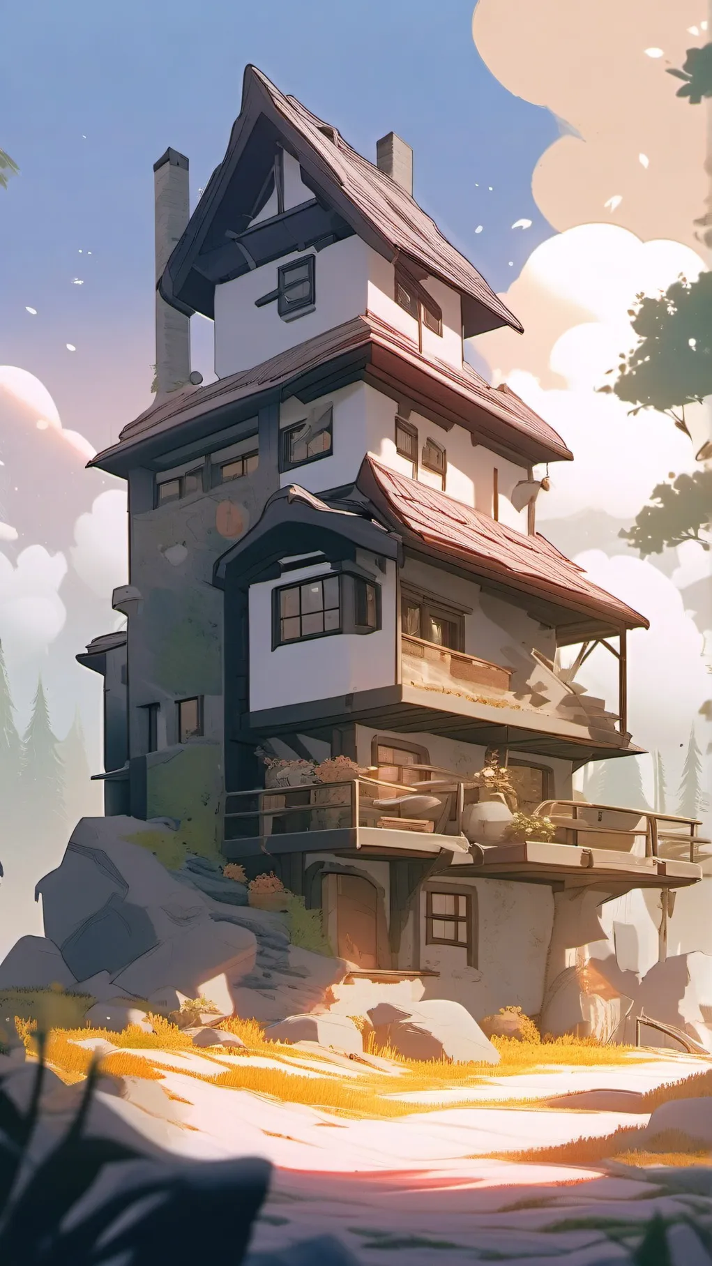 ai character: George's trauma background