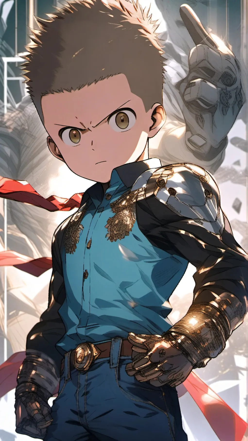 ai character: child emporer background