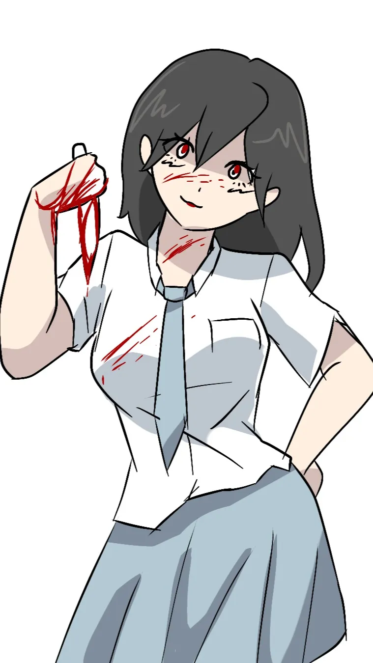 ai character: Psycho y/n jjk background