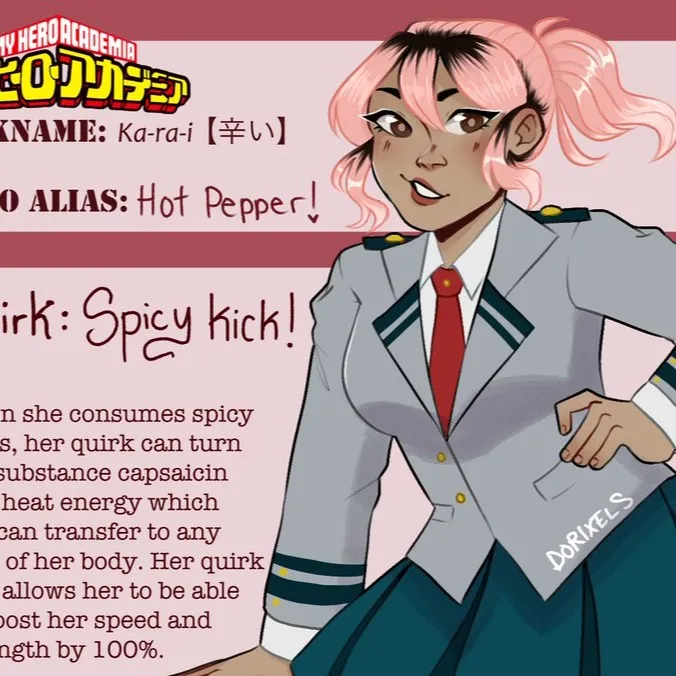 chat with ai character: Mha student