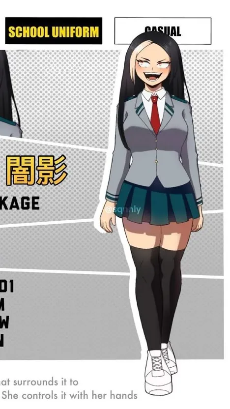 ai character: Yeri Yamikage background