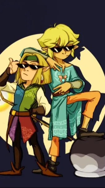 ai character: linked universe background