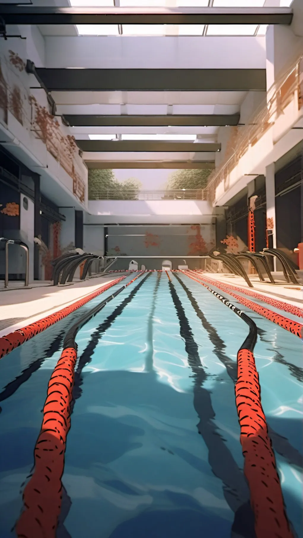 ai character: Swim team background