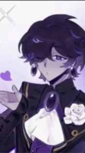 ai character: Black Sapphire ! background