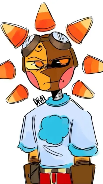 ai character: ☆ SAMS Solar ☆ background