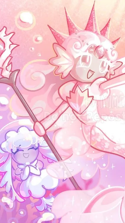 ai character: White Pearl Cookie background