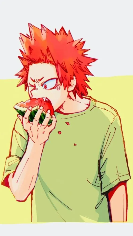 ai character: Kirishima  background