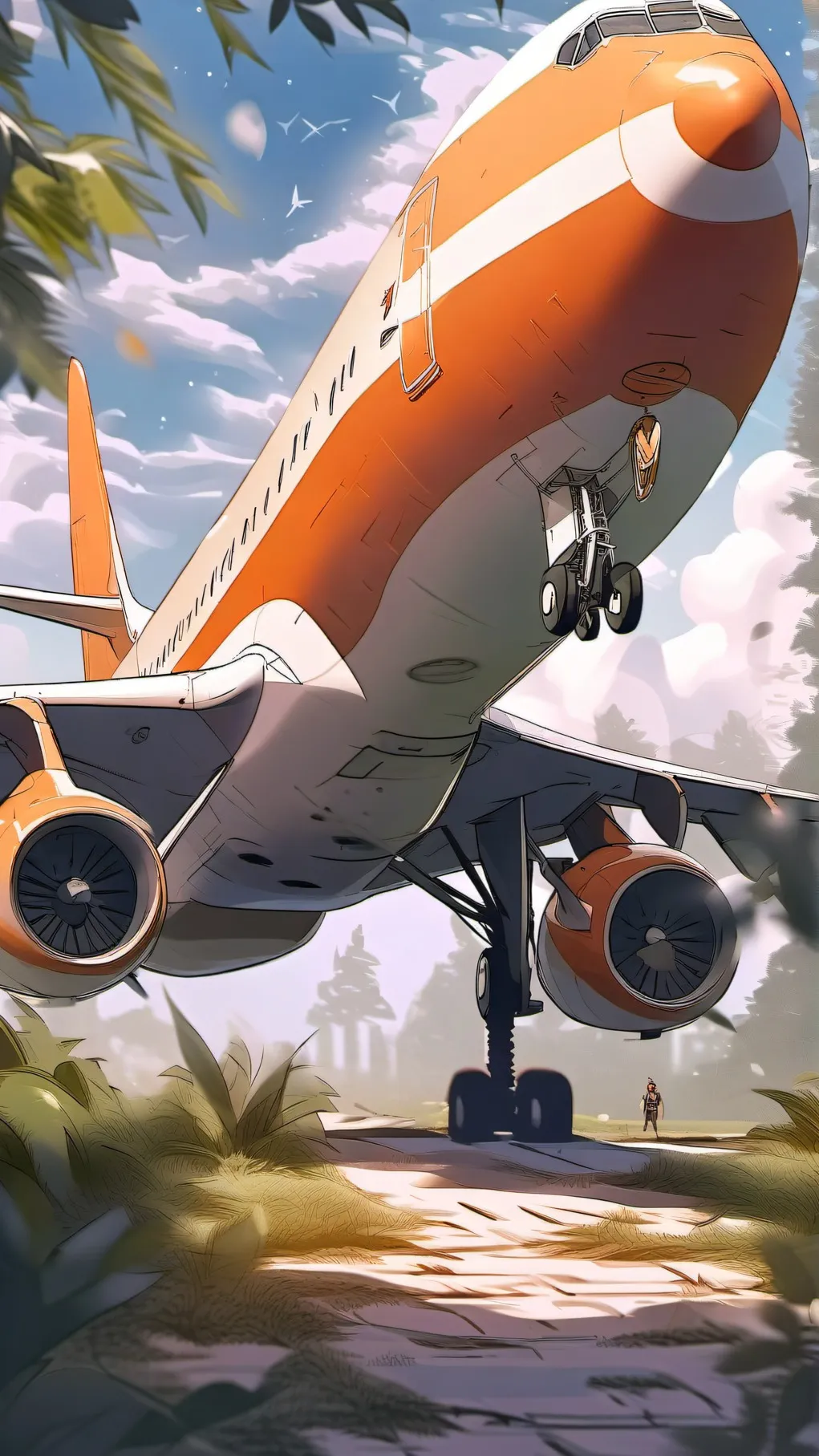 ai character: JJK Bloopers background