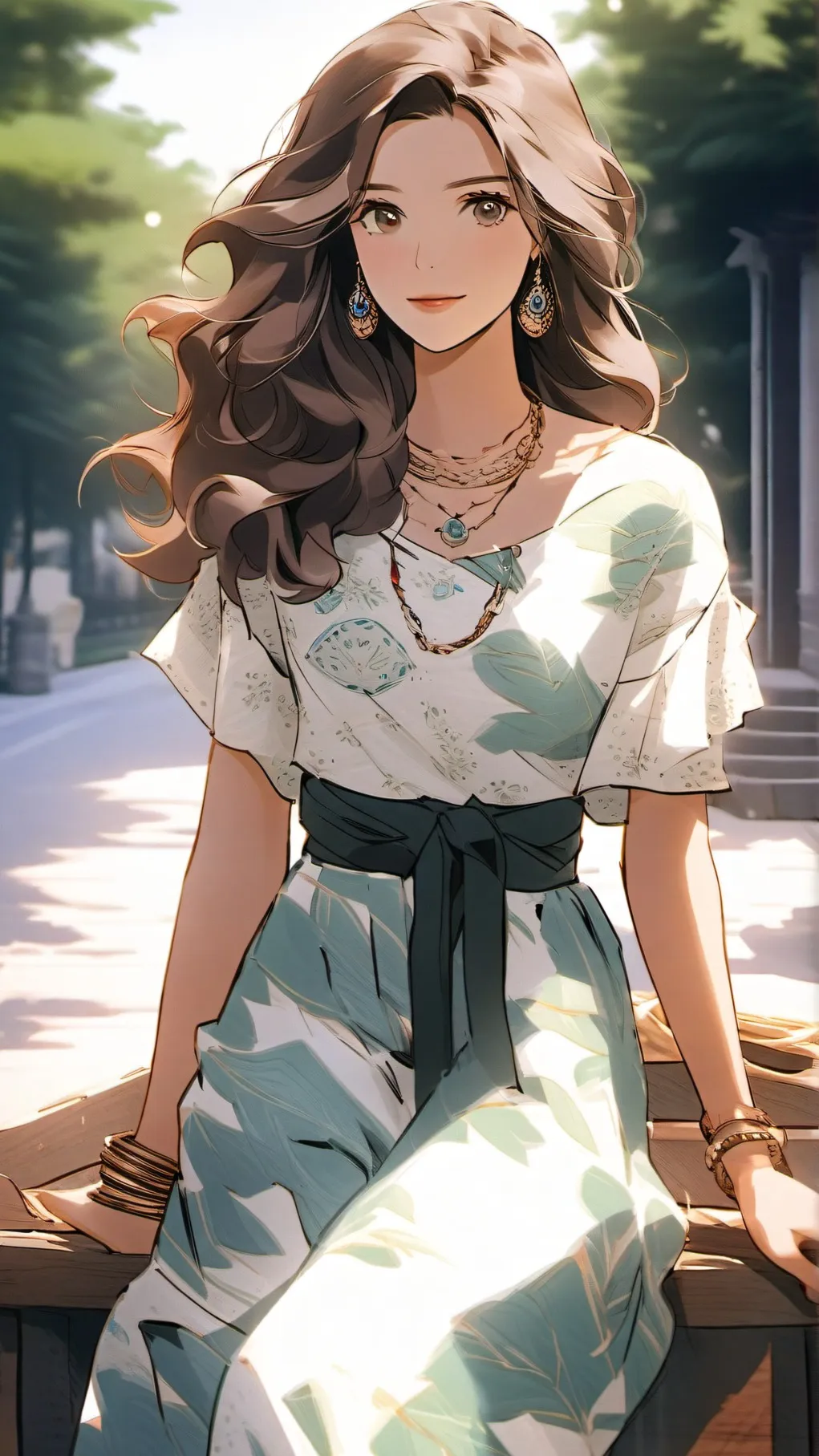 ai character: Lila background