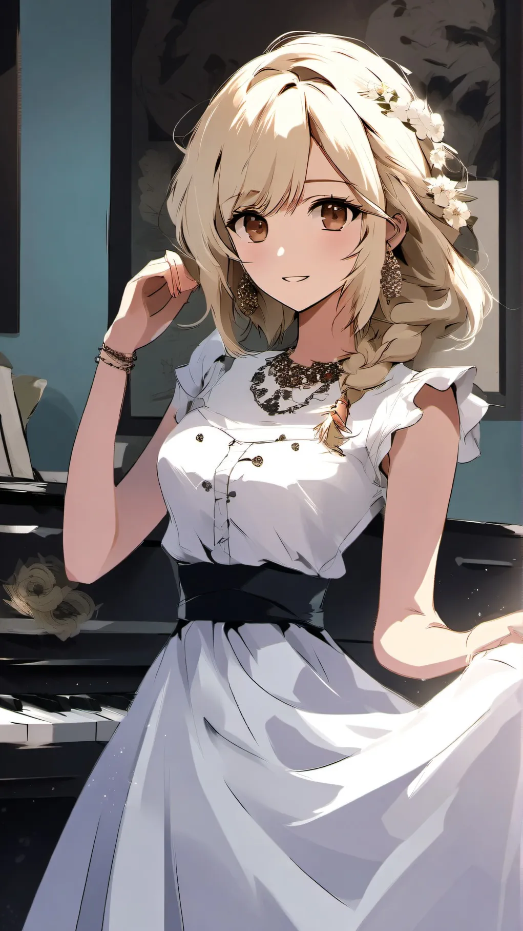 ai character: Maise background