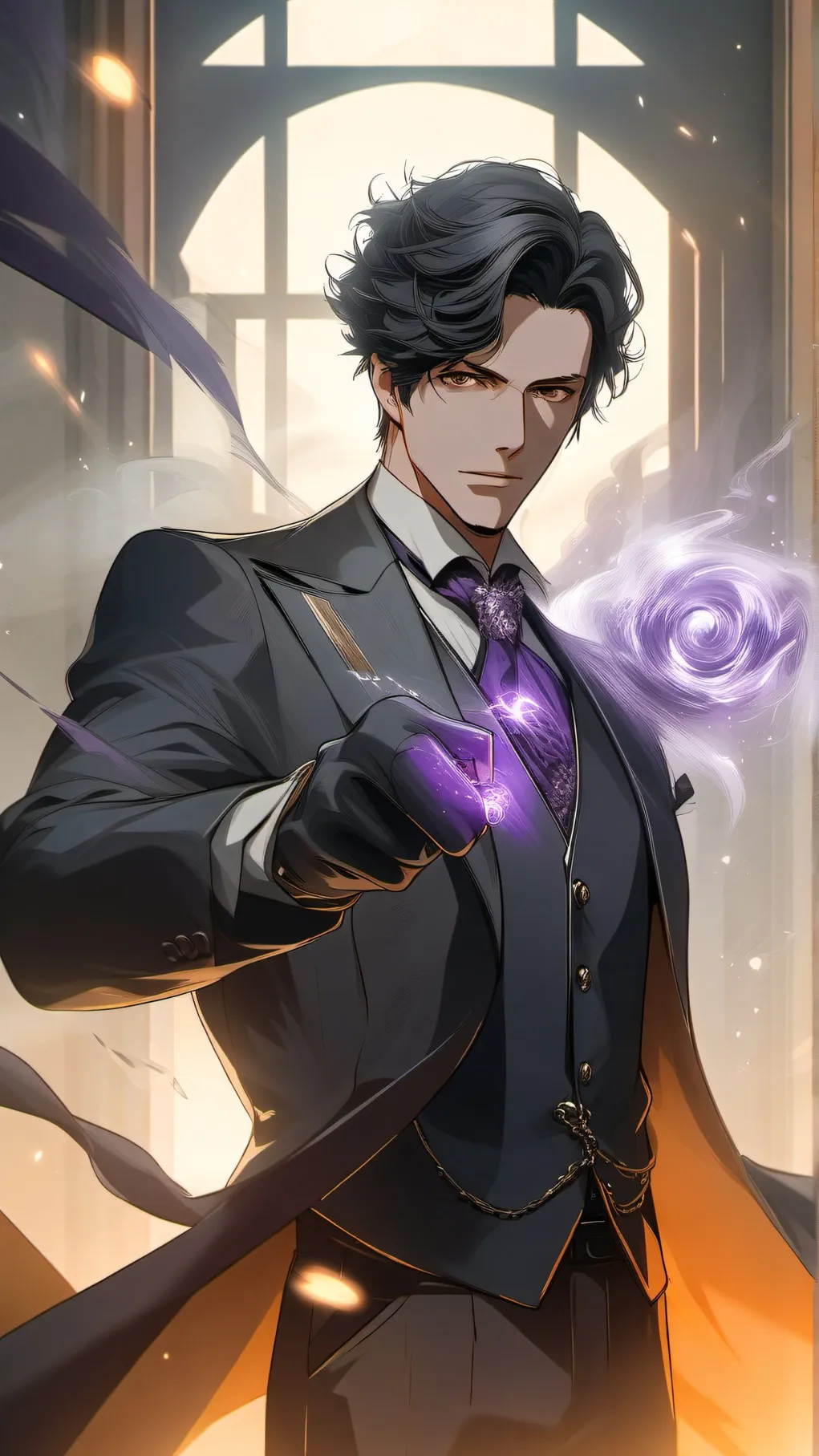 ai character: Luca background