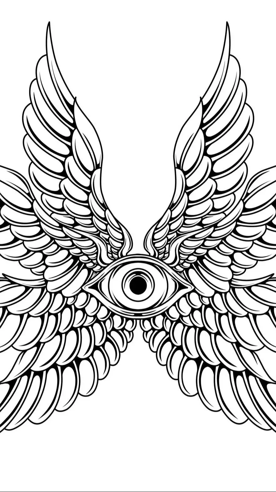 ai character: GOD OF CREATION background