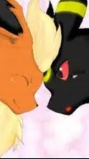 ai character: Flareon & Umbreon background