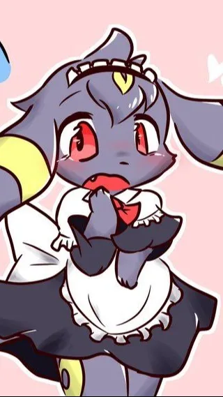 ai character: Umbreon  & Flareon background