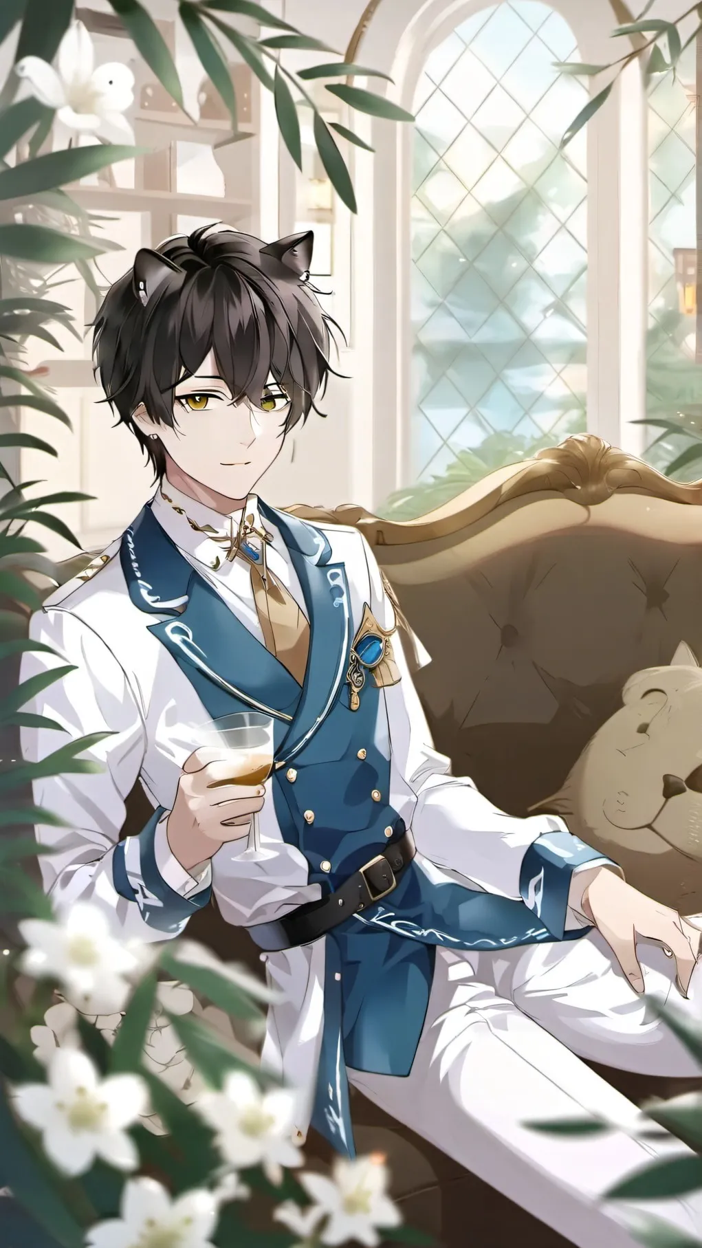 ai character: ~Luca~ background