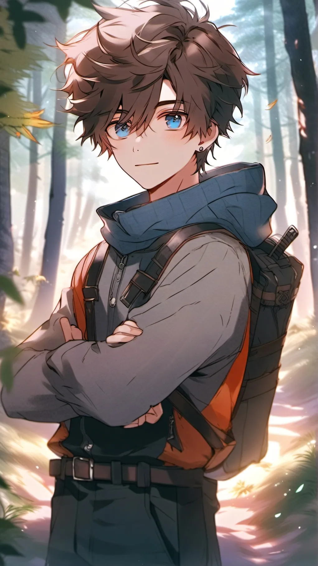 ai character: Zach background