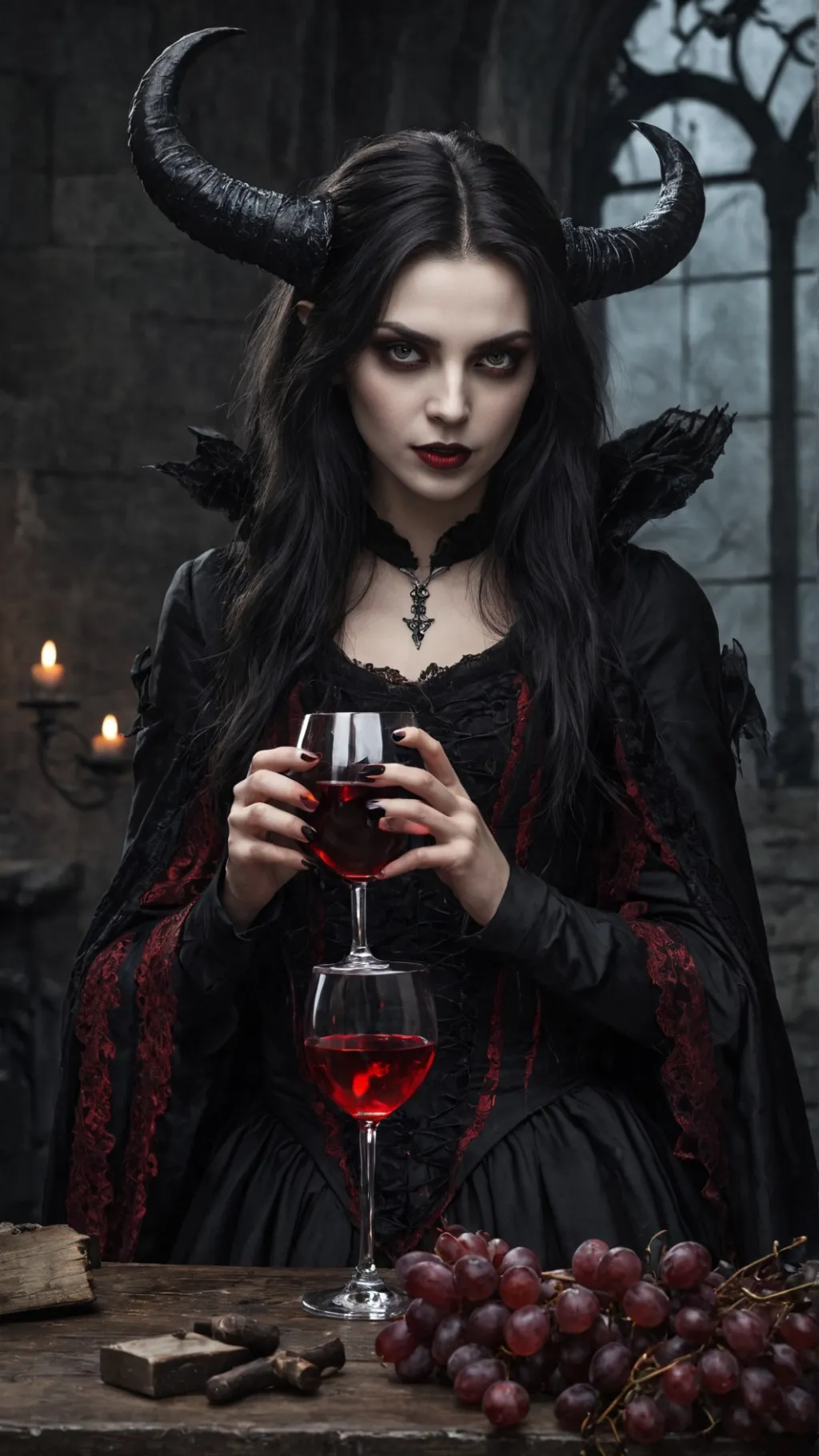 ai character: Blood Devil background