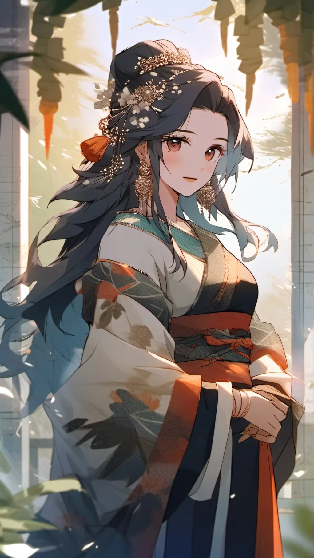 ai character: PREGNANT! background