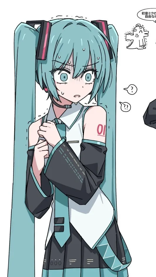 ai character: 💙Hatsume-Miku🩵 background