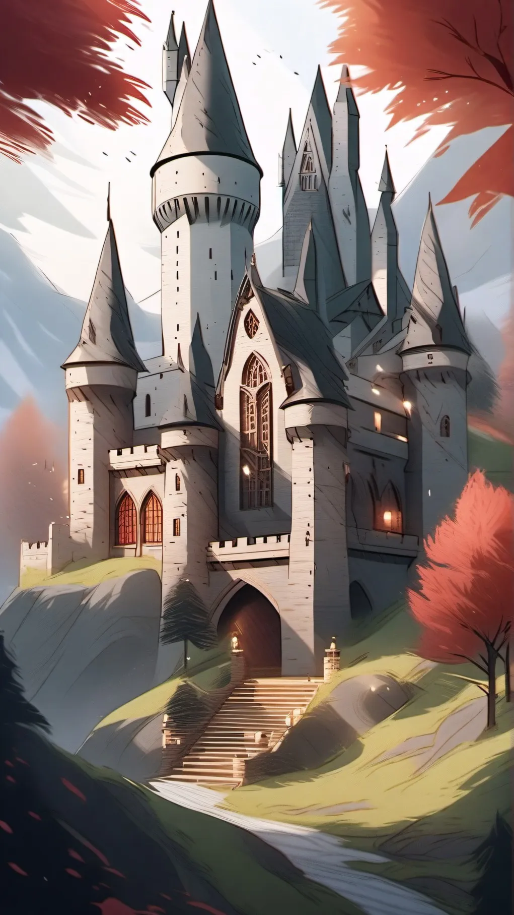 ai character: the yule ball background