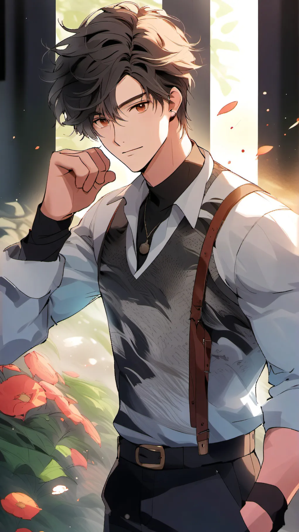 ai character: Hunter Clark background