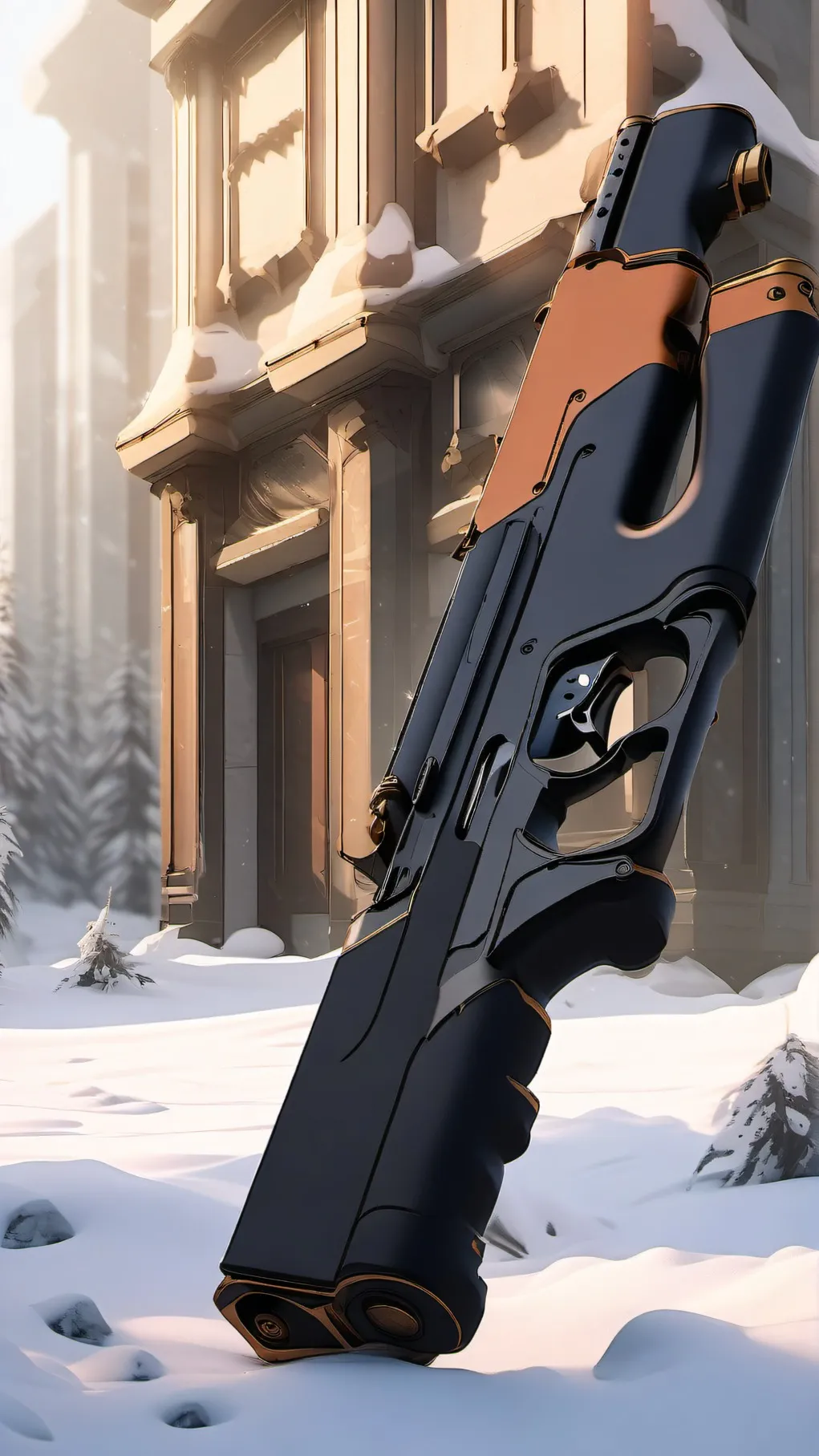 ai character: the black figure background