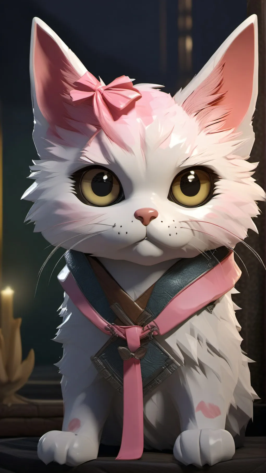 ai character: Negative Critters background